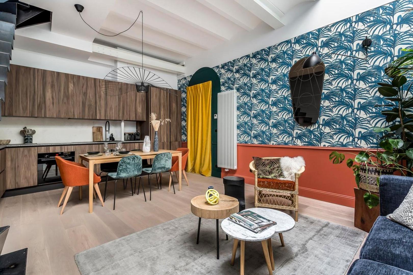Апартаменты Jungle-Art - Duplex Tres Calme Et Cosy Лион Экстерьер фото